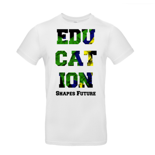 Education shapes future – T-Shirt für Herren – Bild 1