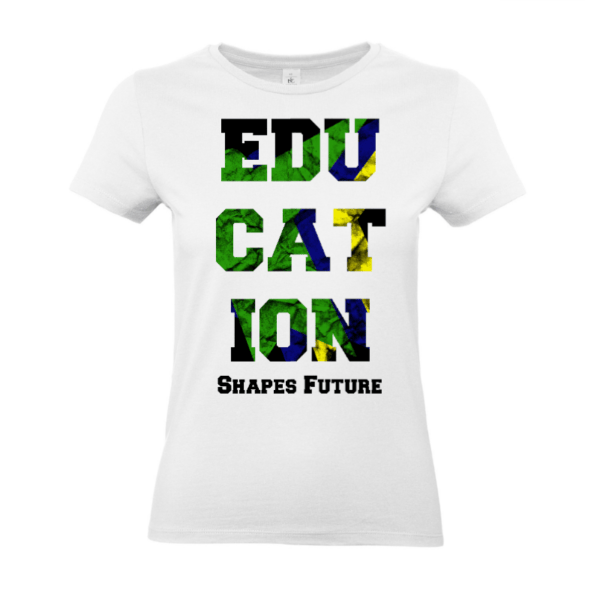 Education shapes future – T-Shirt für Damen - Image 1