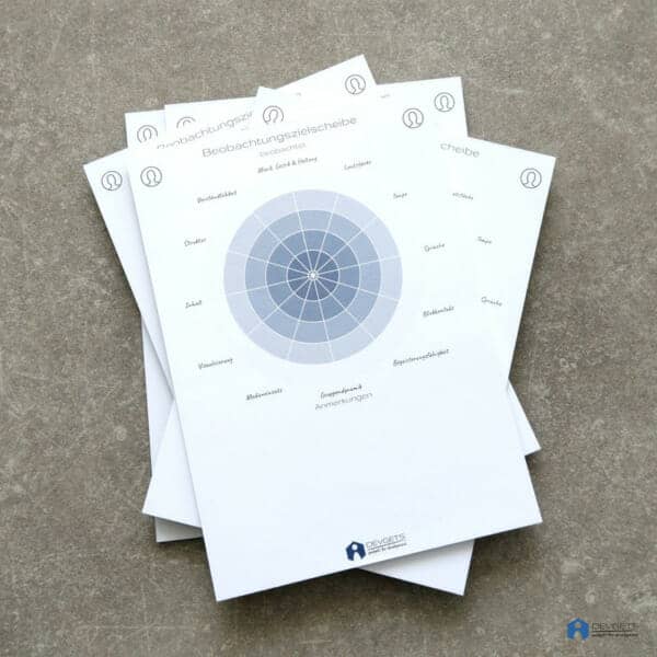 Beobachtungszielscheibe – Block A4 – Bild 6