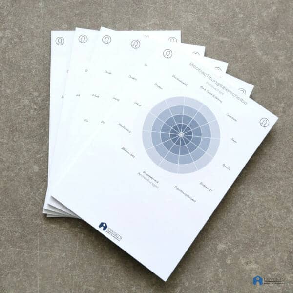 Beobachtungszielscheibe – Block A4 – Bild 4