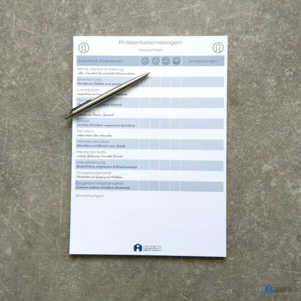 Präsentationsbogen – Block A4 – Bild 2