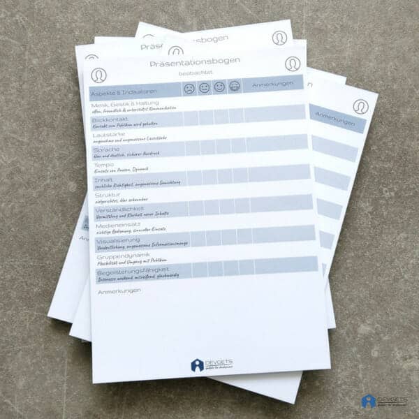 Präsentationsbogen – Block A4 – Bild 5
