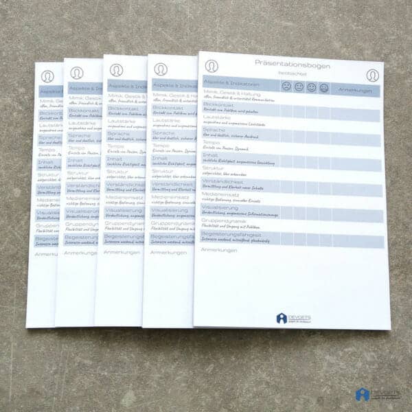 Präsentationsbogen – Block A4 – Bild 4