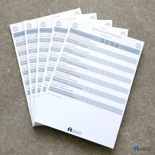 Präsentationsbogen – Block A4 – Bild 3