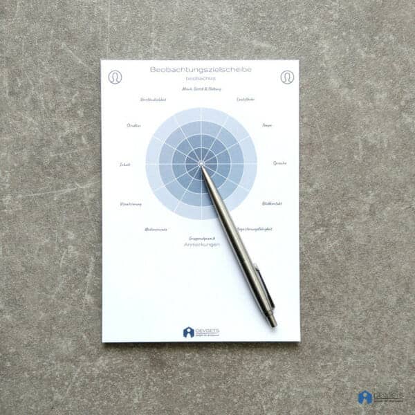 Beobachtungszielscheibe – Block A5 – Bild 2