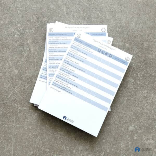 Präsentationsbogen – Block A5 – Bild 2