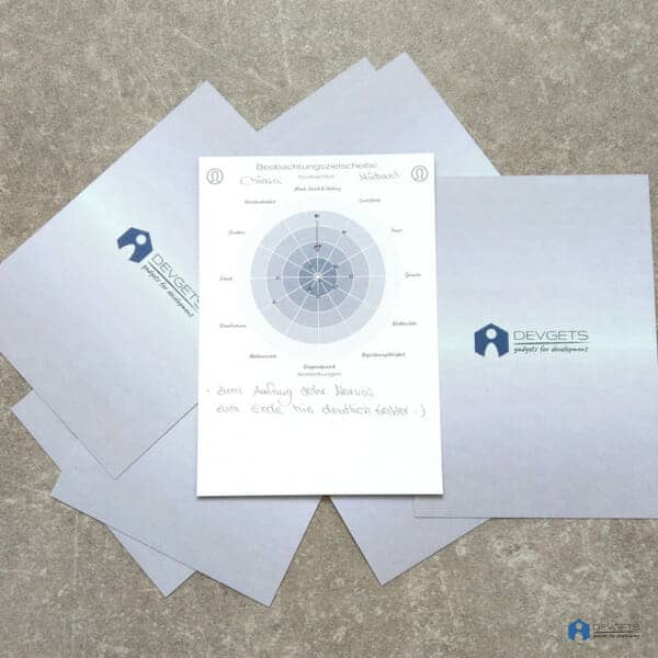 Beobachtungszielscheibe Kartenset – Bild 7