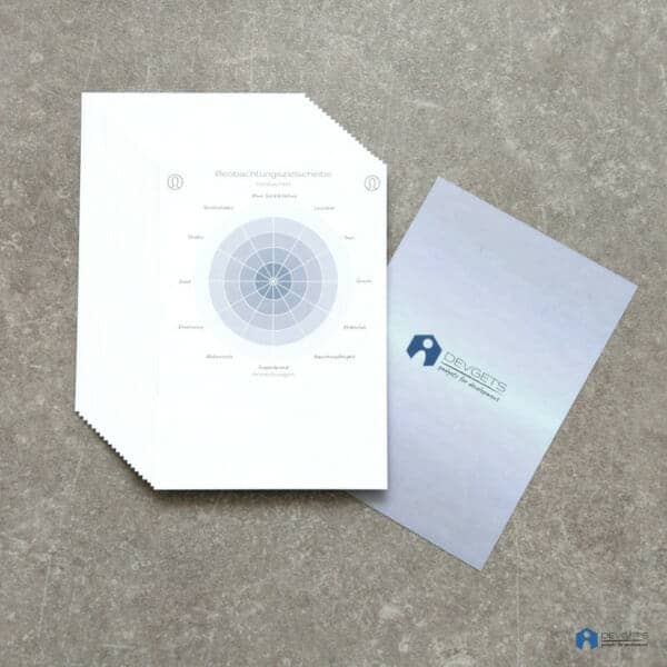 Beobachtungszielscheibe Kartenset – Bild 4