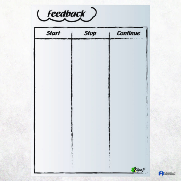 Start, Stop, Continue – Bild 1